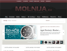 Tablet Screenshot of molnija.eu